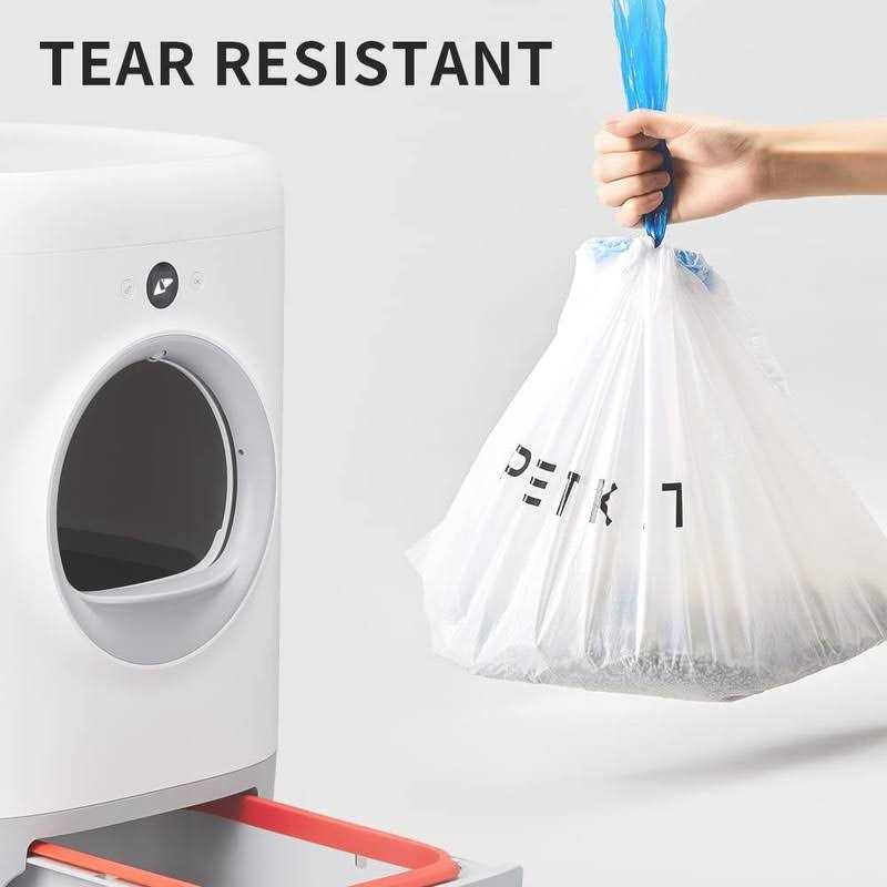 Cat Litter Waste Bags 5 Rolls S7184