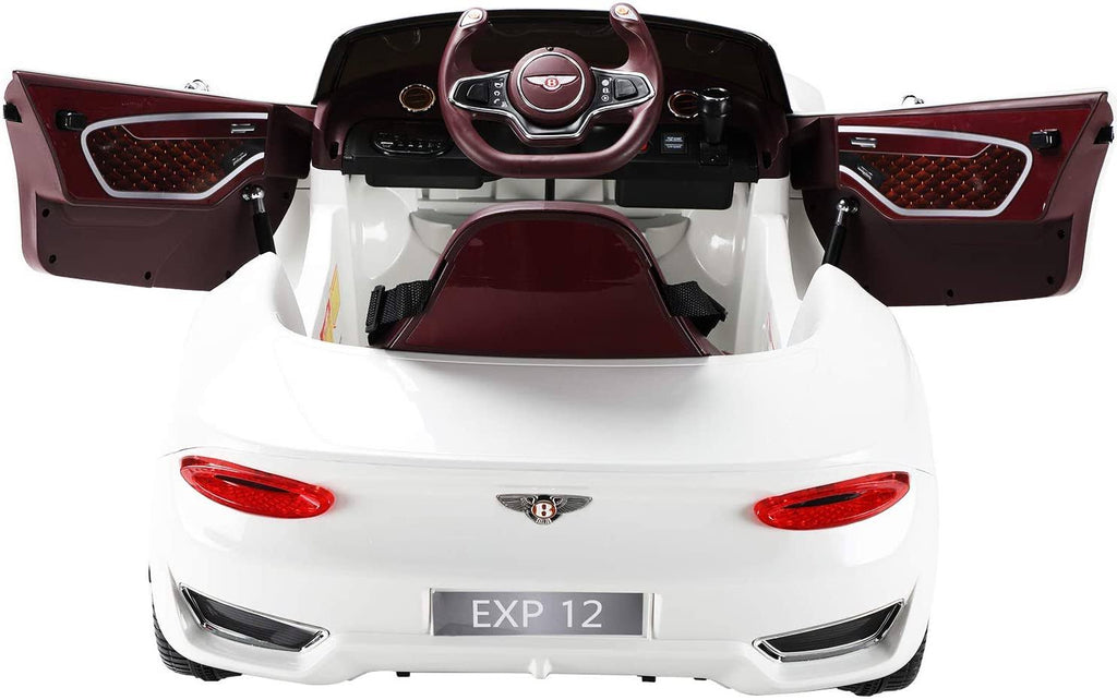 White Ride on Car M42214