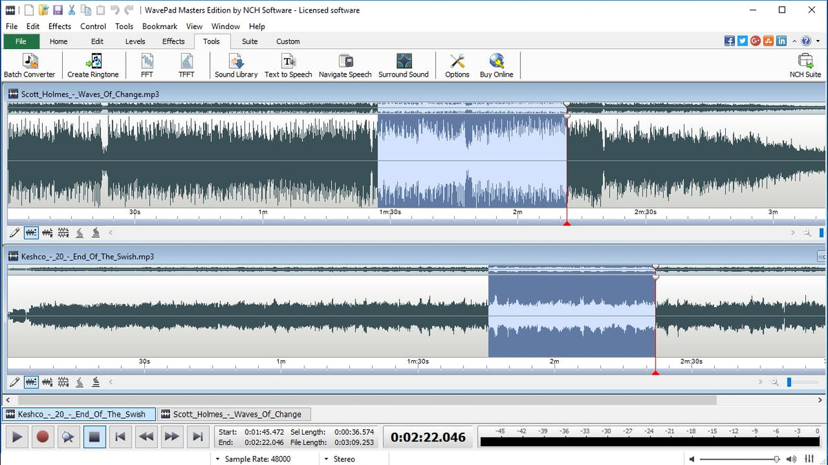 Audio Editing Software X93789