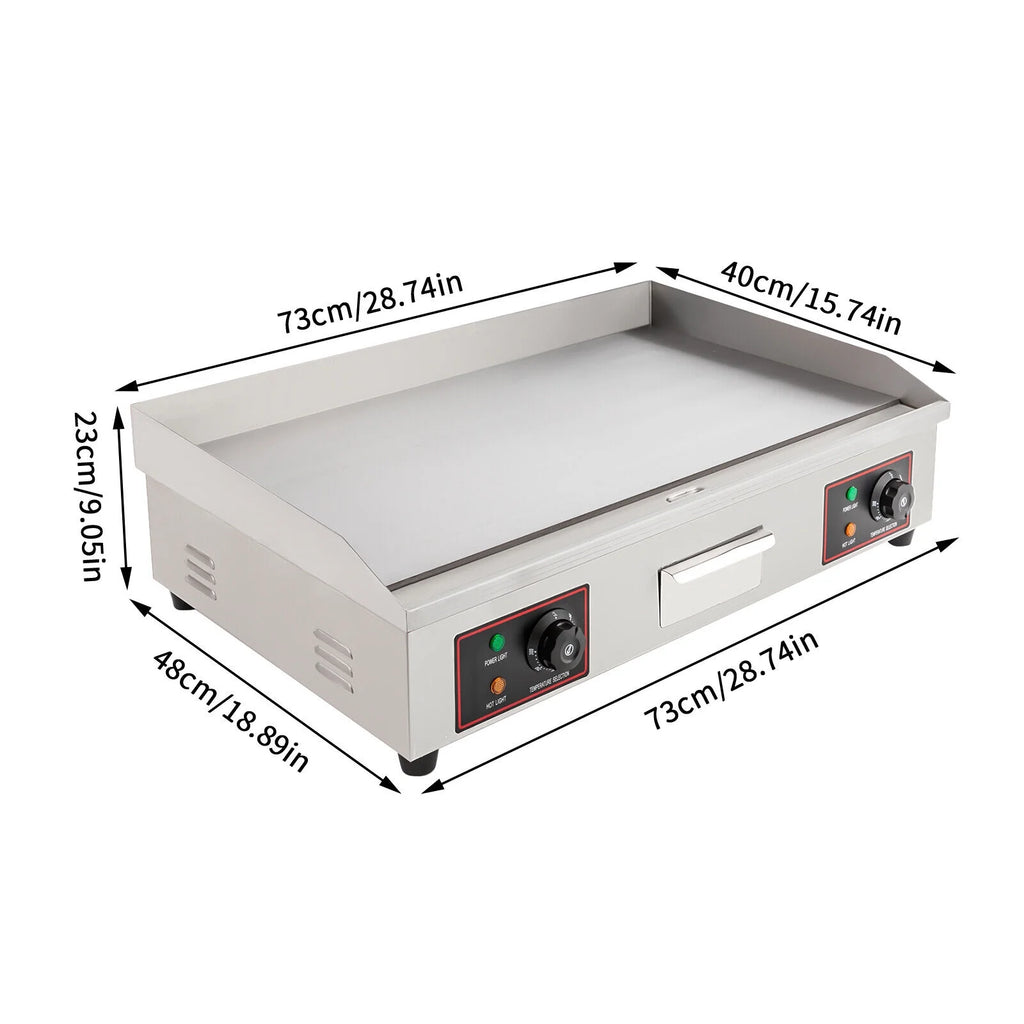 3000W 30" Commercial Electric Griddle Flat Top Grill G788800