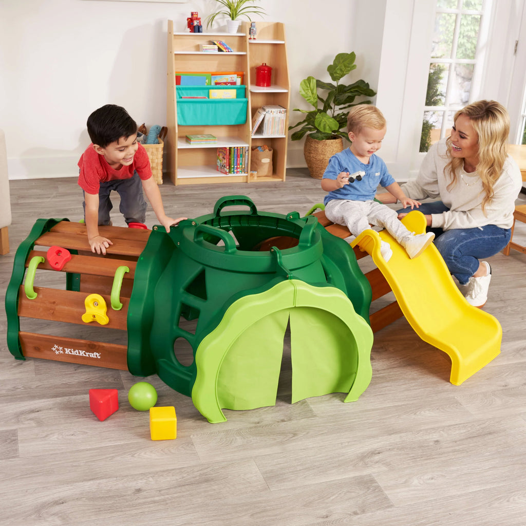 Toddler Climber with Slide and Flap K49094