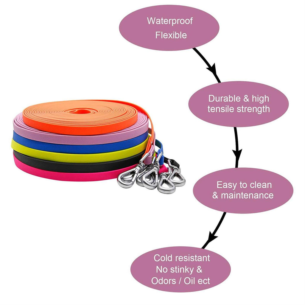 Waterproof Durable Dog Leash 5ft 10ft 13ft 16ft 30ft 50ft V877858