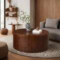 Round Solid Wood Coffee Table S91414