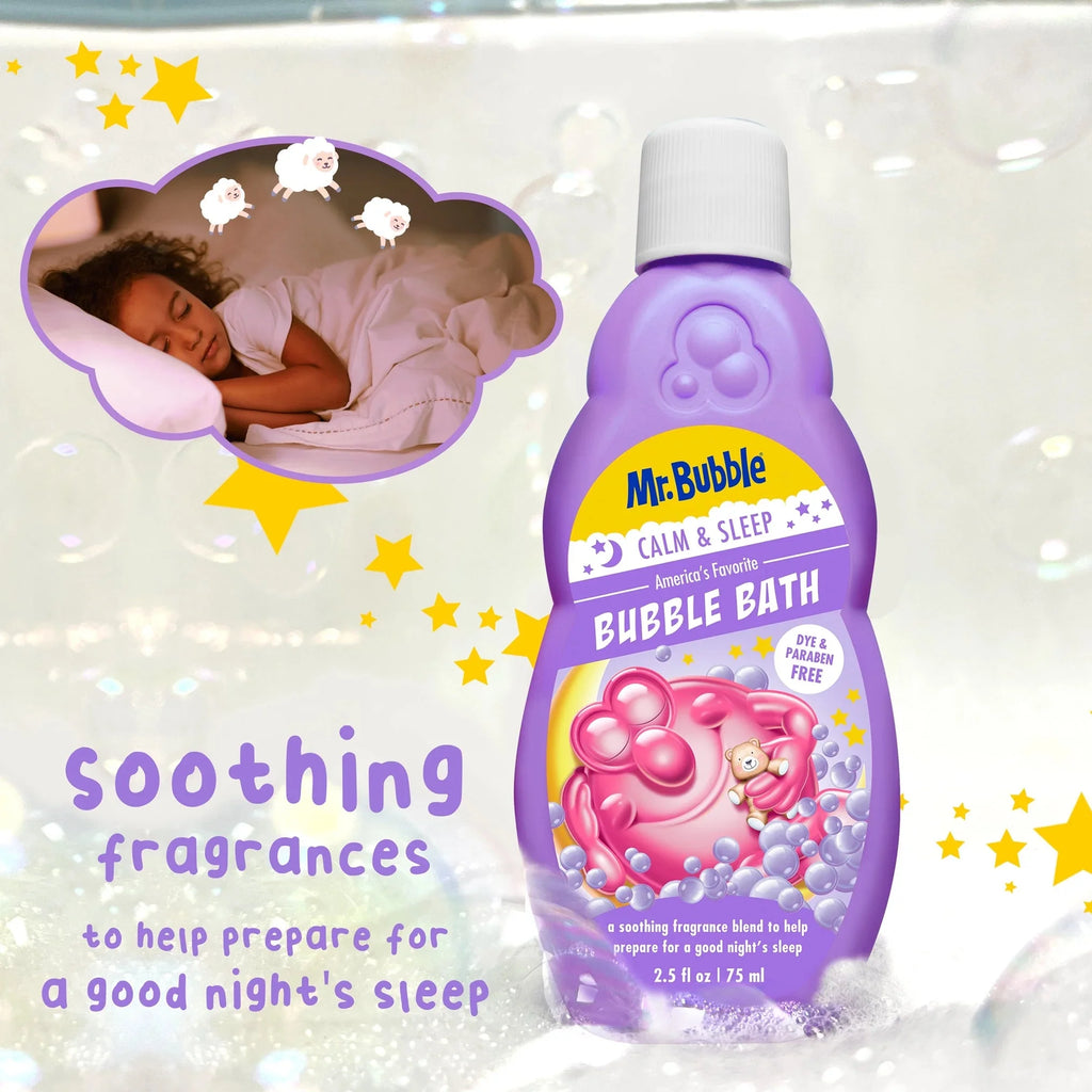 Calm & Sleep Bubble Bath with Lavender, Eucalyptus and Chamomile Scent H5702