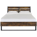 Oak Black Eastern King Bed B1074