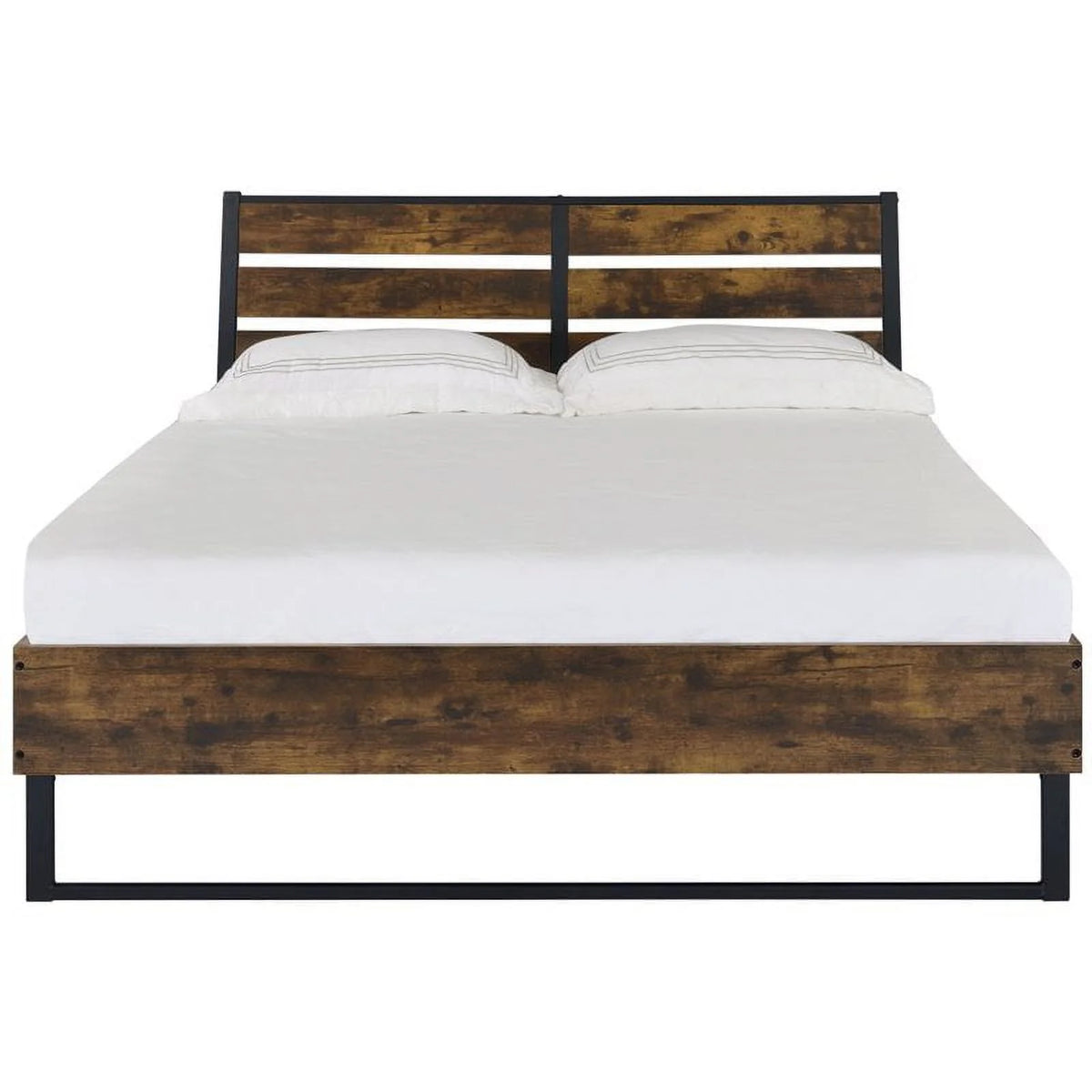 Oak Black Eastern King Bed B1074
