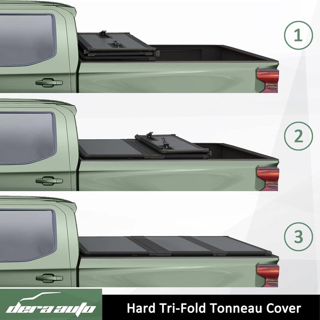 Hard Tri-Fold Truck Bed Tonneau Cover Q909