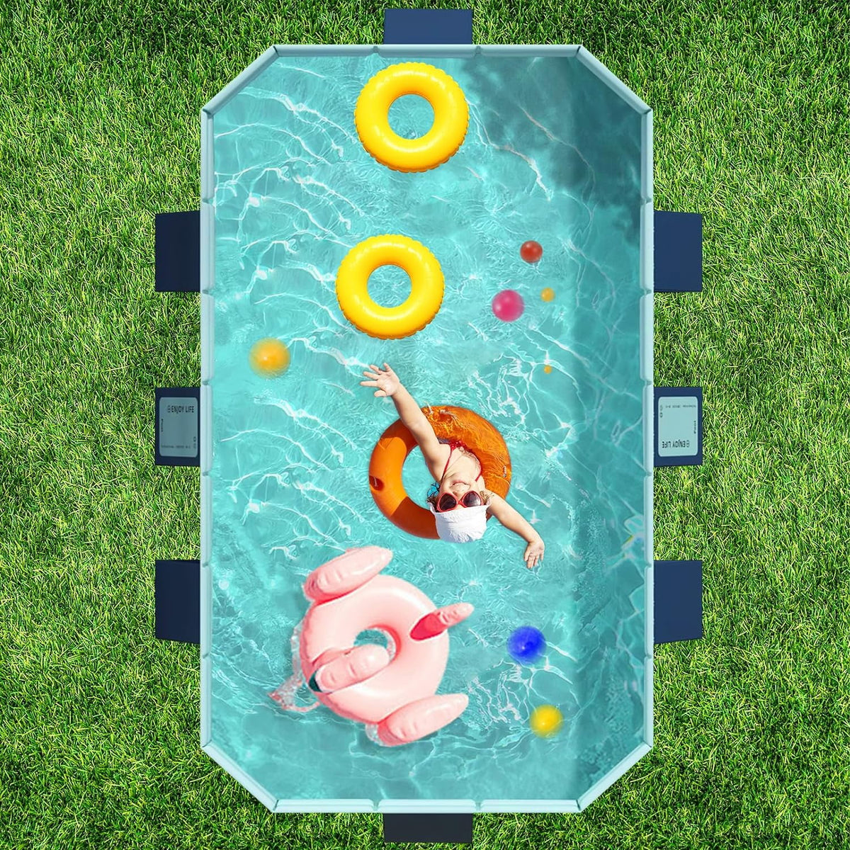 Foldable Above Ground Swimming Pool S262830