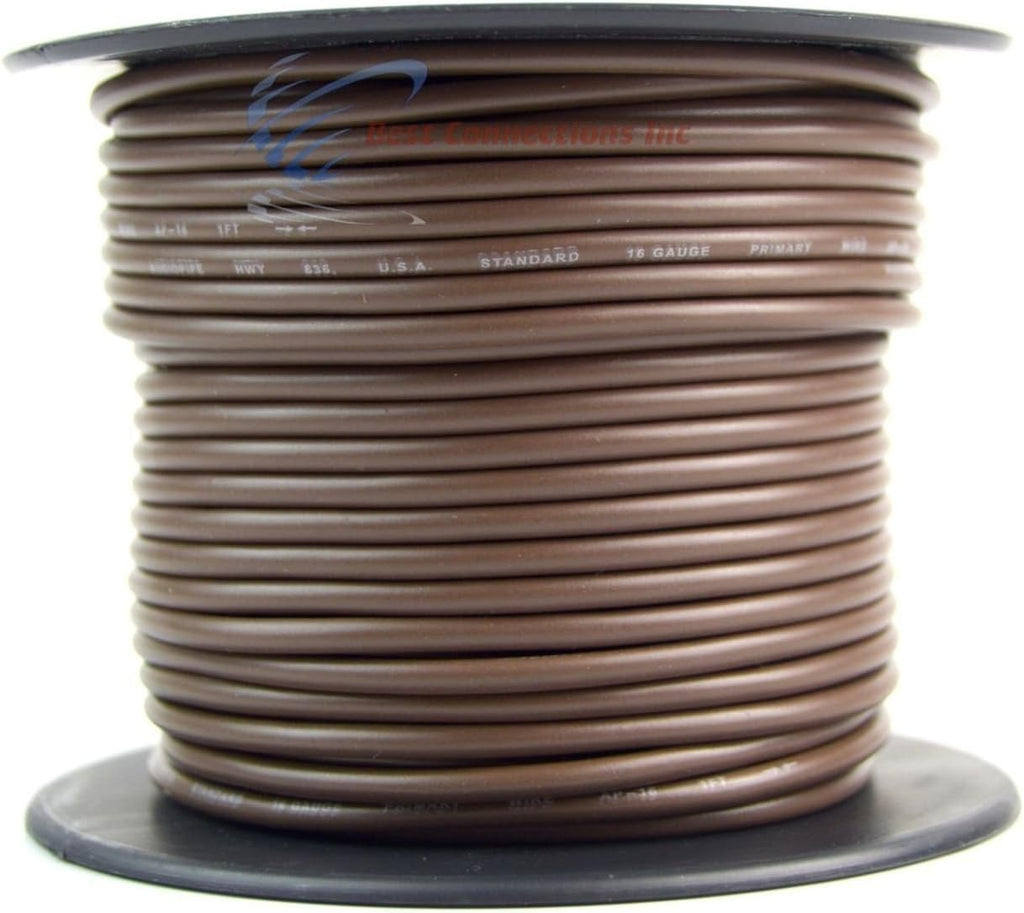 7 Way Trailer Wire Cable 16 Gauge 100ft Roll Pack of 2 I889