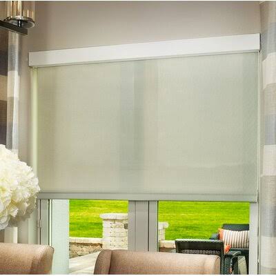 White Roller Shade E563497