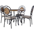 Beige 5 Piece Dining Set P28184
