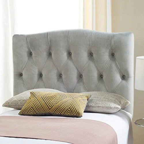 Tufted Headboard Arctic Grey King H344