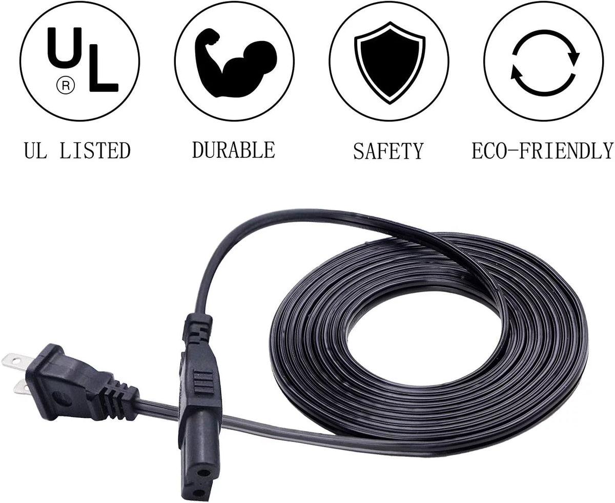 8ft 2 Prong AC Power Cord I35774
