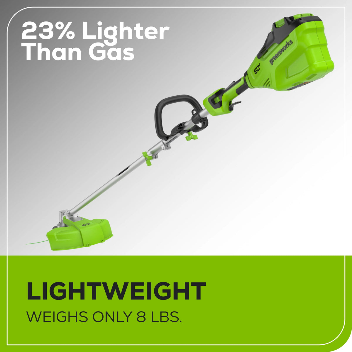 60V 16 String Trimmer with 4.0 Ah Battery & Charger Y243