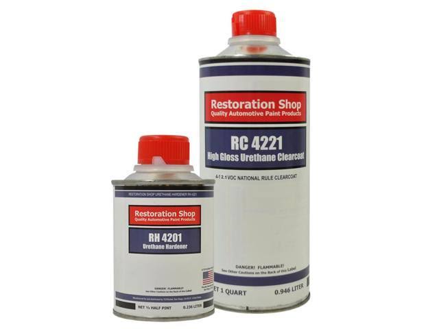 Steel Gray Metallic Quart Urethane Basecoat Car Paint Kit Z7285