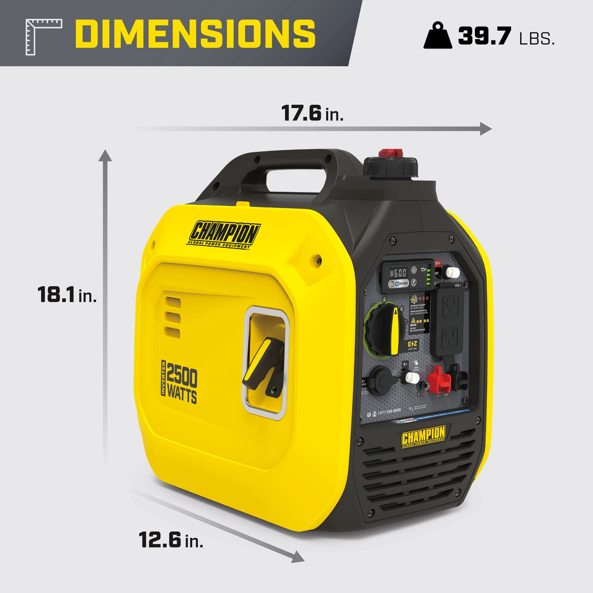 2500-Watt Portable Inverter Generator S78215