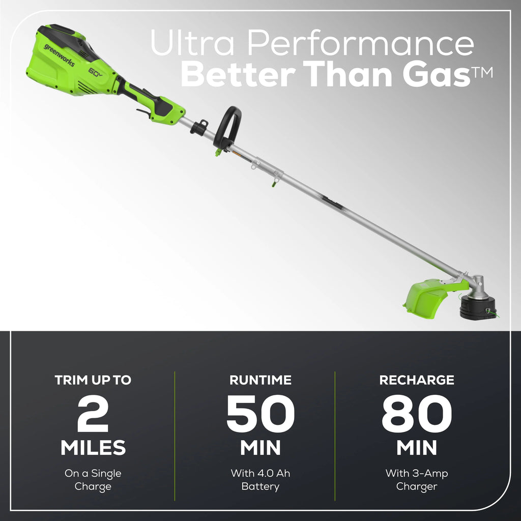 60V 16 String Trimmer with 4.0 Ah Battery & Charger Y243