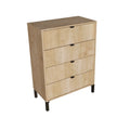 Minimalist 4-Drawer Dresser J895