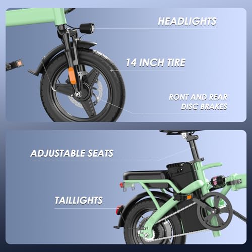 14" Folding Electric Bike 500W 48V 13Ah R468697