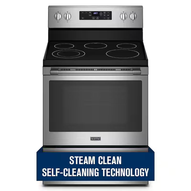 5.3 cu.ft. Single Oven Electric Range in Stainless Steel A812373