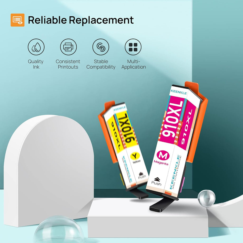 Remanufactured Ink Cartridge Replacement for HP 910XL Printer D80743