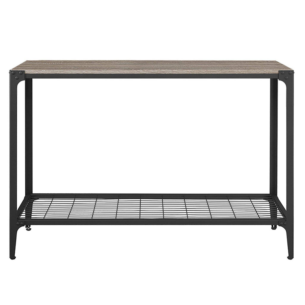 Rustic Wood Sofa Entry Table H162
