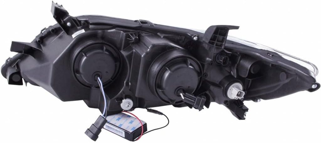Projector Headlights with Halo Black S17522