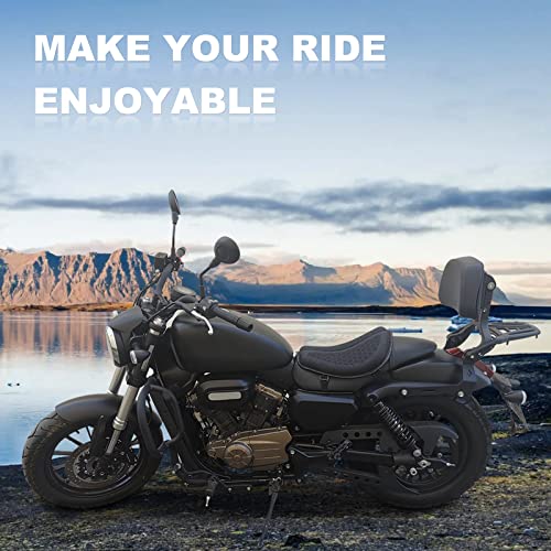 Foldable Large 3D-Honeycomb Breathable Motorcycle Gel Seat Cushion W883
