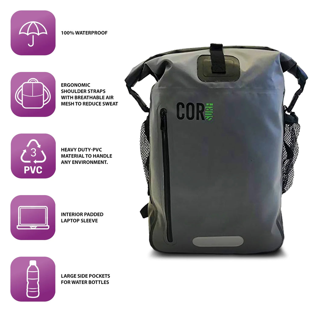 Grey 40L Waterproof Dry Bag Backpack R3990