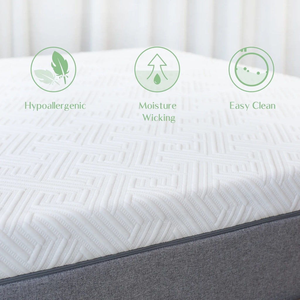 10 inch Cooling Gel Memory Foam Queen Mattress O137197