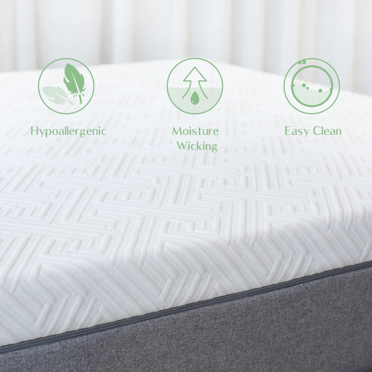 10 inch Cooling Gel Memory Foam Queen Mattress O137197