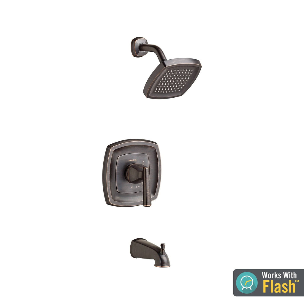 Polished Chrome Tub and Shower Trim Package C949