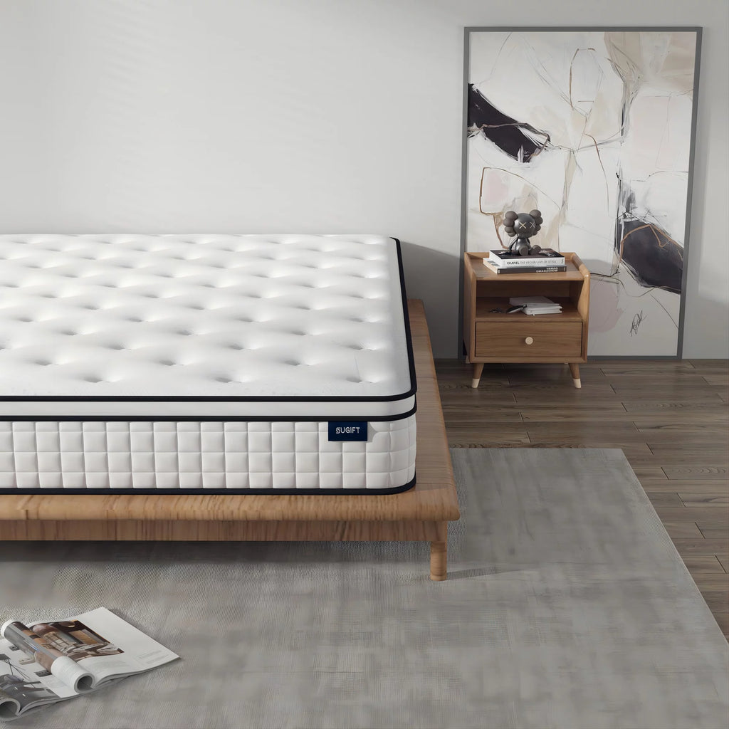 Queen Plush Gel Memory Foam Spring Mattress C593