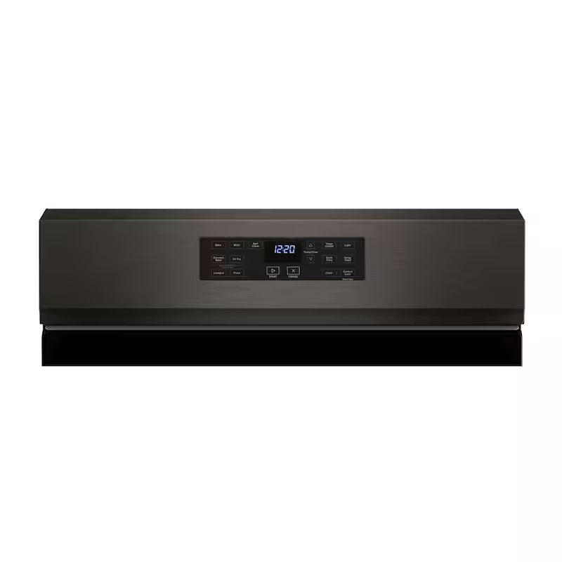 5 cu. ft. Gas Range with Air Fry Oven in Black Stainless P245