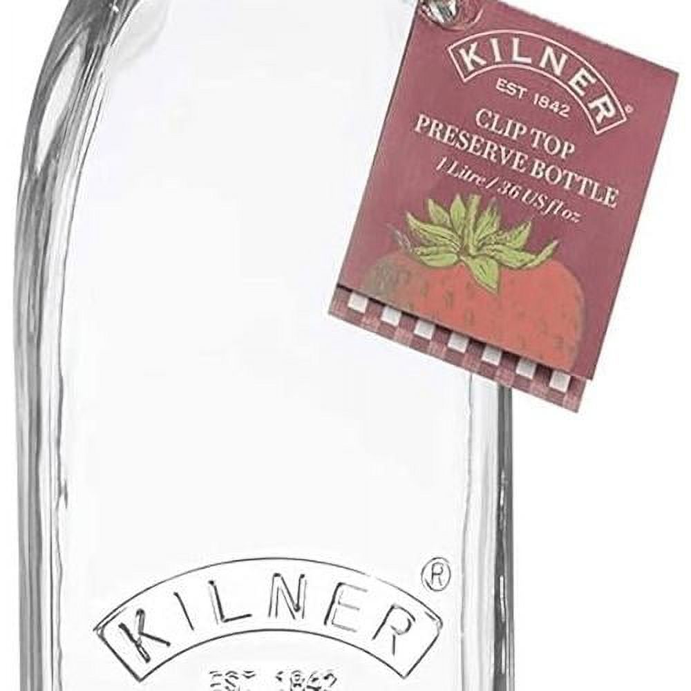 Clear Clip Bottle 33.8 Fl Oz (1 L) Z743