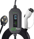 Portable Level 2 Electric Vehicle Charger, 16Amp, 50 Feet I1621