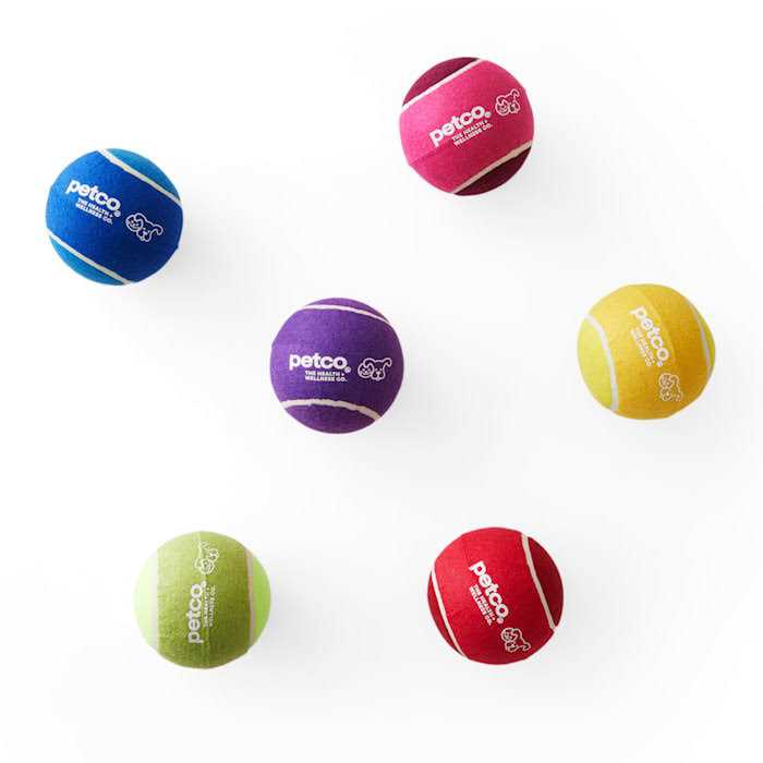 Tennis Ball Dog Toy I736