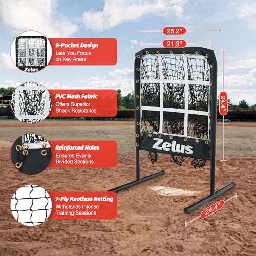 Baseball Net with Target Pockets Q724