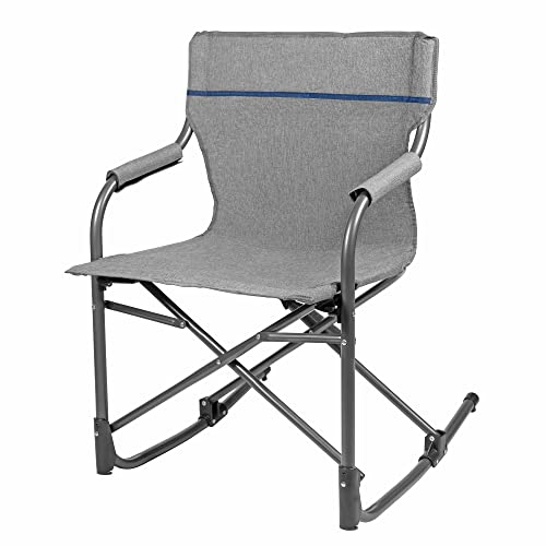 Foldable Portable Rocking Chair Grey K21089