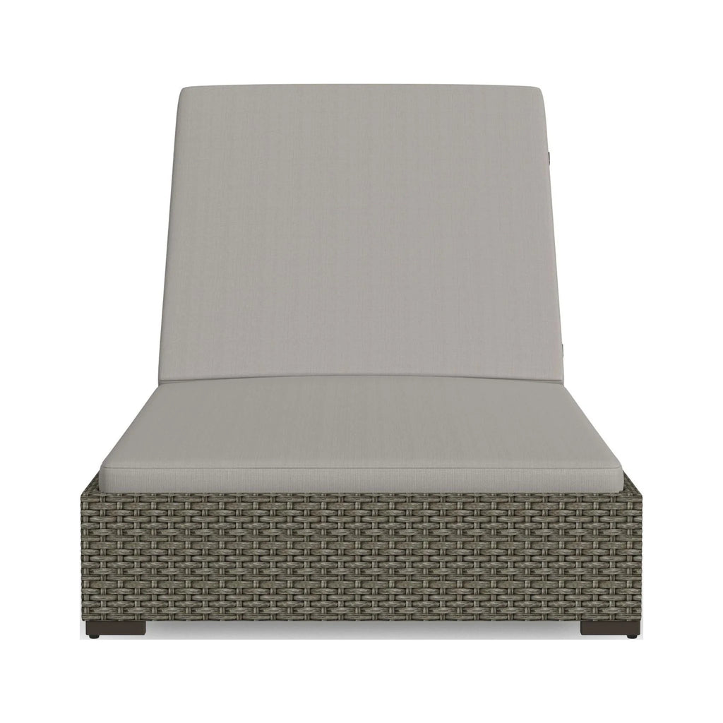 Brown Rattan Outdoor Chaise Lounge C726