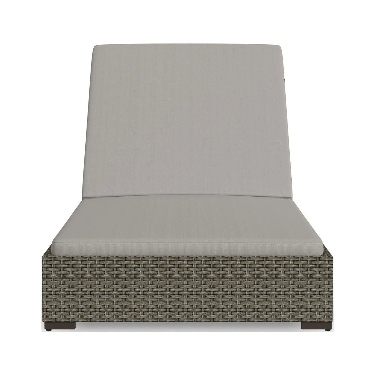 Brown Rattan Outdoor Chaise Lounge C726