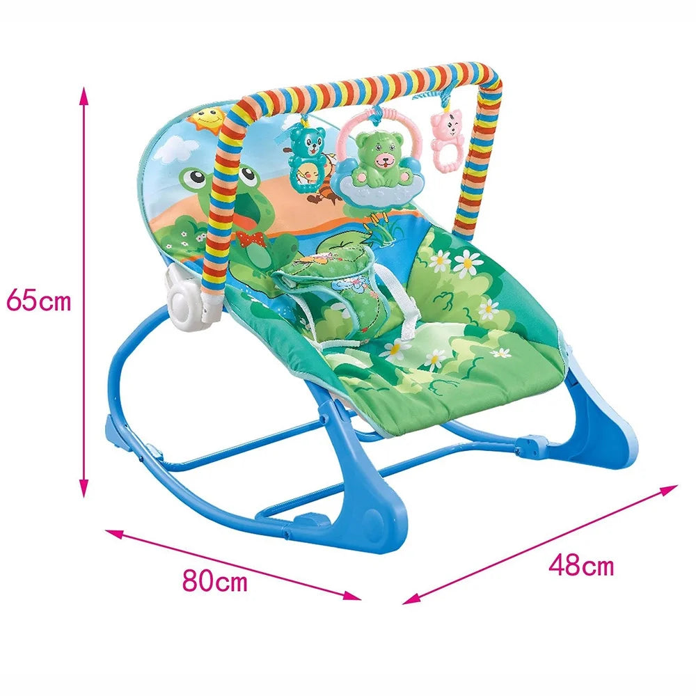 Portable Bouncer Infant Seat Rocking Chair with Hanging Bed Net H4230