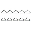 20pcs Trampoline Bungee Bed Mesh Cloth Buckle Triangle Ring Parts P93236