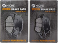 Brake Pad Set Semi-Metallic Pack of 2 Q13859