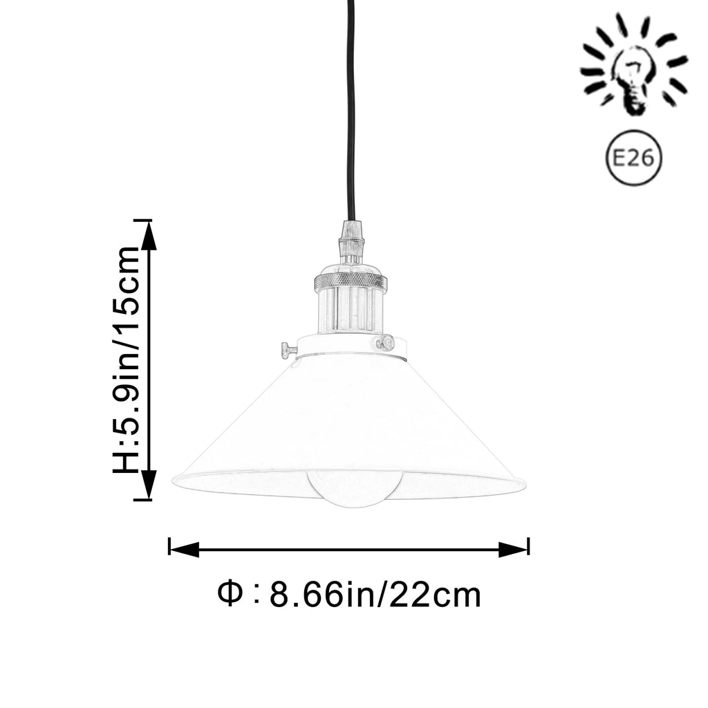 Industrial Pulley Pendant Lamp with Plug-in Cord Black Iron Shade Z2134