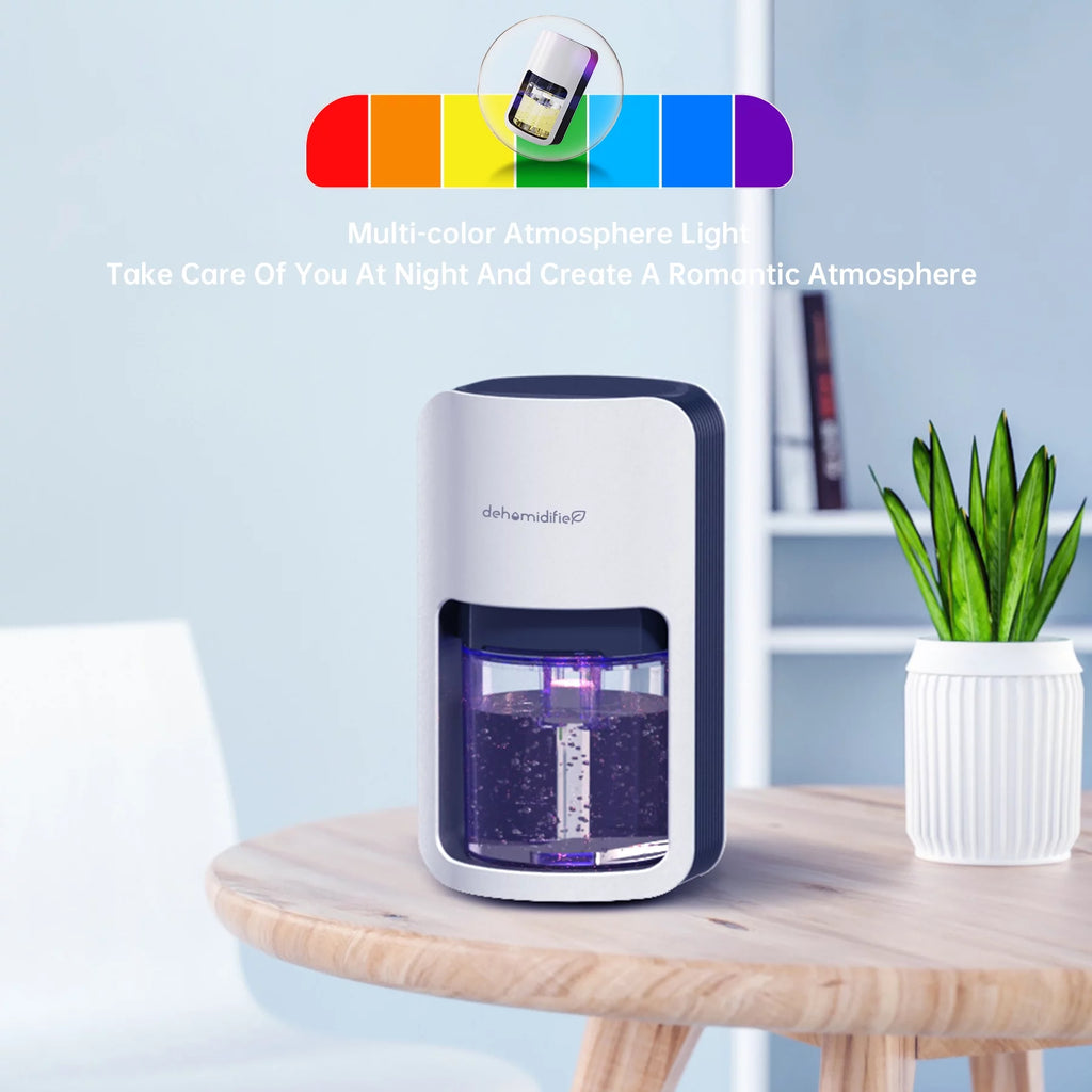 1200ml Ultra Quiet Dehumidifier with Automatic Defrosting C843