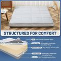 4" Thick Sherpa Fleece Japanese Floor Mattress L58514