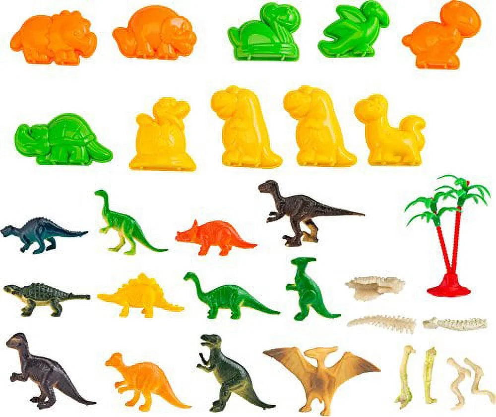 3D Sandbox with Dinosaur Figures and 3D Tray Y5367