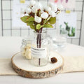 9" Dia Rustic Natural Wood Slices H9175