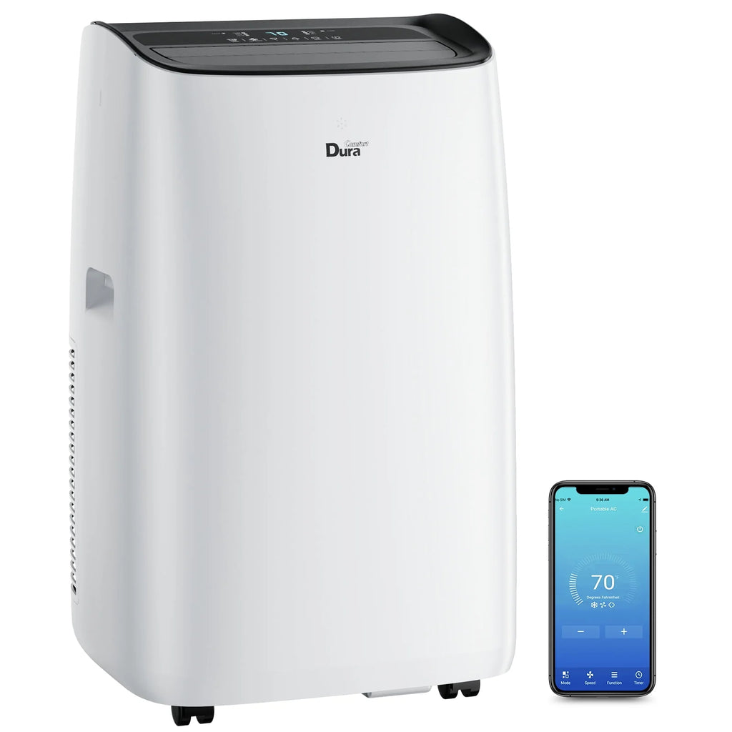 White Portable Air Conditioner, Dehumidifier, Fan F176